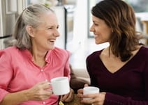 women drinking cofee