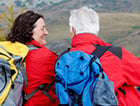 couple hiking