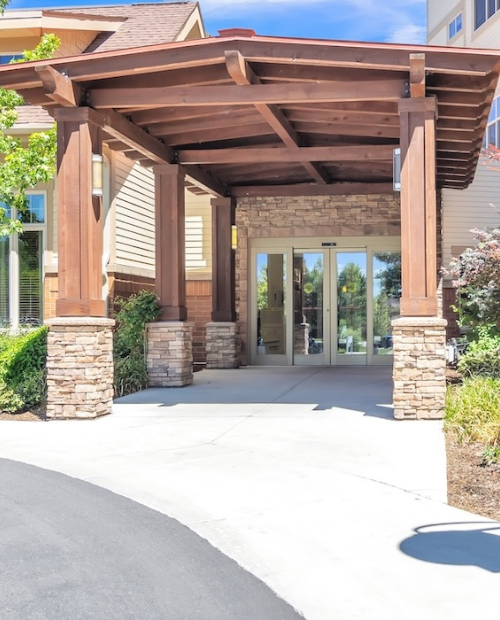 Front door entrance