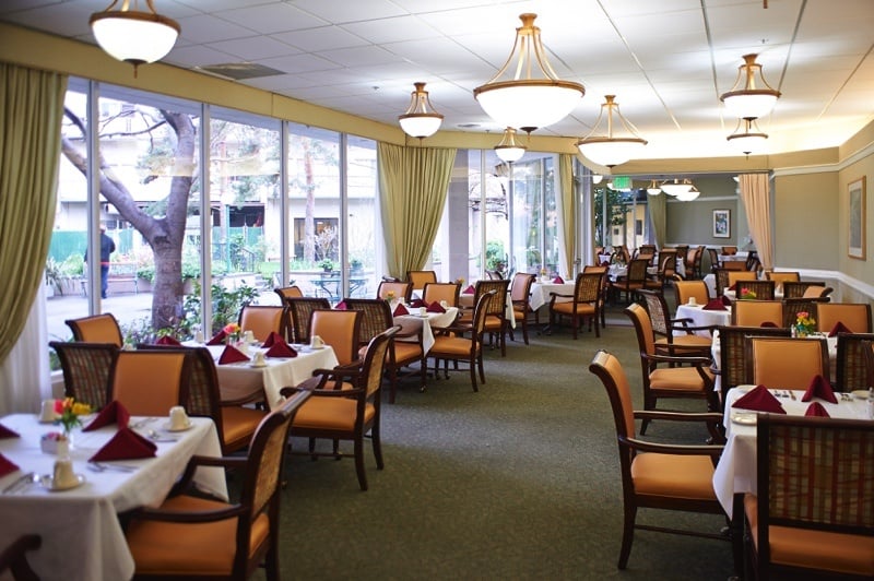 empty dining room
