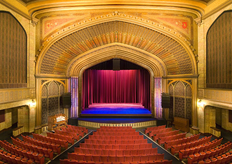 Interior of the Elsinore Theatre in Salem, Oregon
