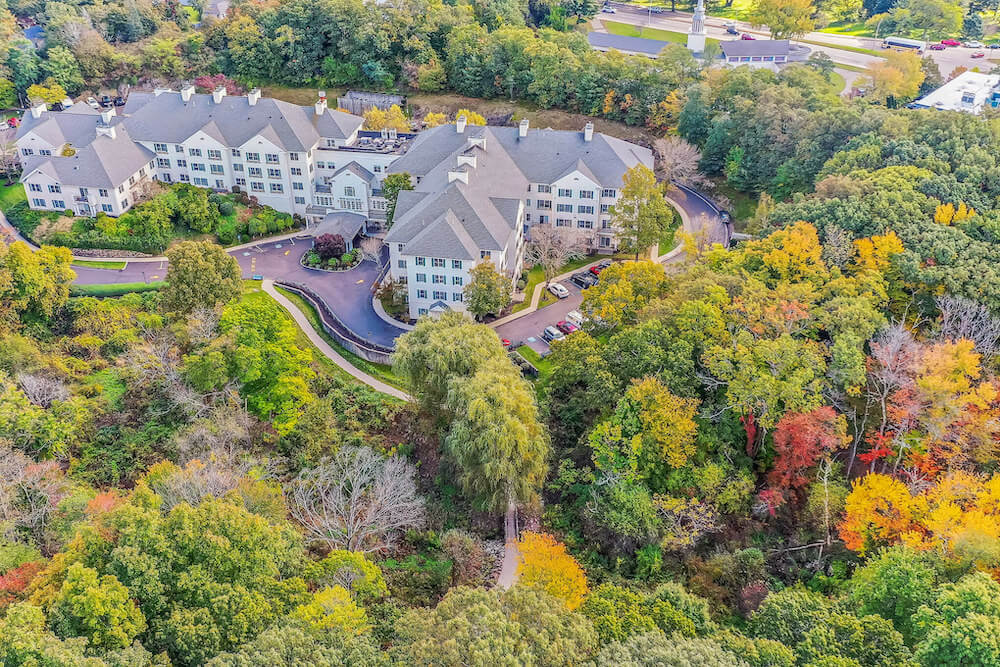 Overview of Springhouse buildings