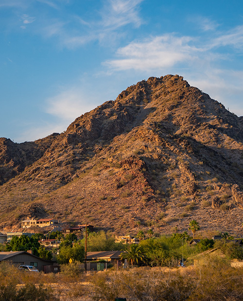 Piestewa Peak in the Phoenix Mountains