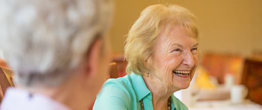 Smiling senior woman