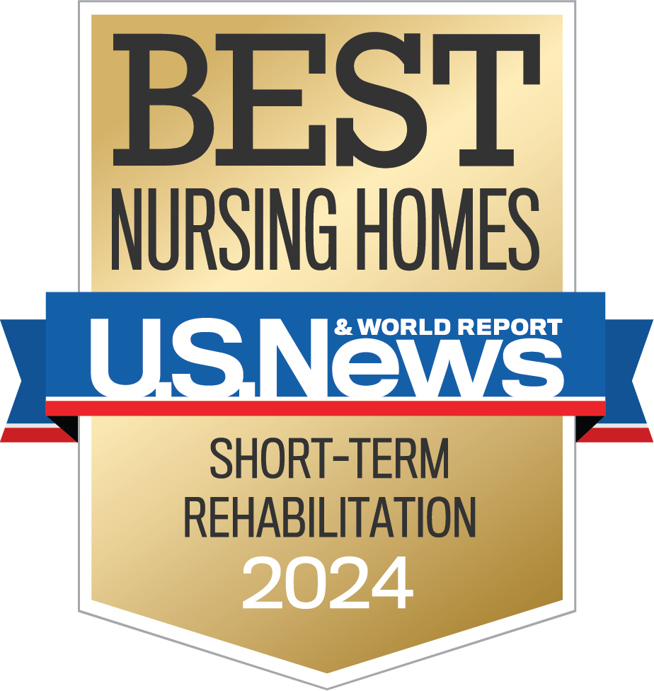 2024 Nursing Homes Short-Term Rehab badge