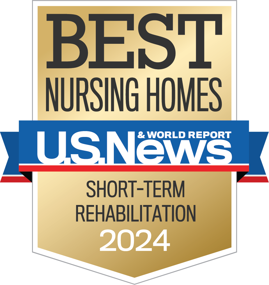 2024 Nursing Homes Short-Term rehab badge