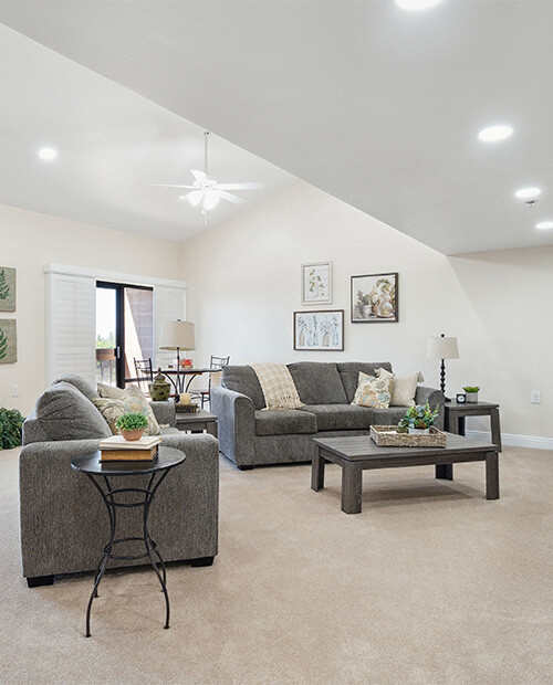 Living room of an apartment at Rosewood