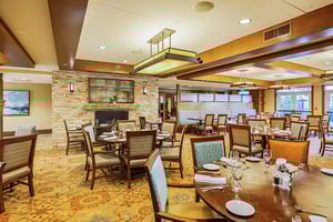 Fine dining restaurant at The Terraces at Los Altos