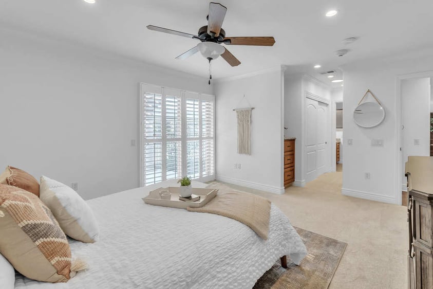 Bedroom in The Terraces at San Joaquin Cottage