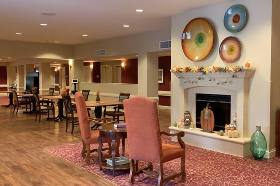 Interior of the skilled nursing facility at The Terraces of San Joaquin Gardens