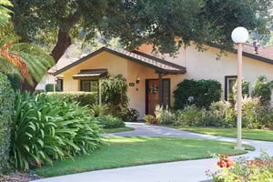 Exterior of a home on the Valle Verde campus