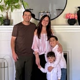 Anika Hartounian and her family