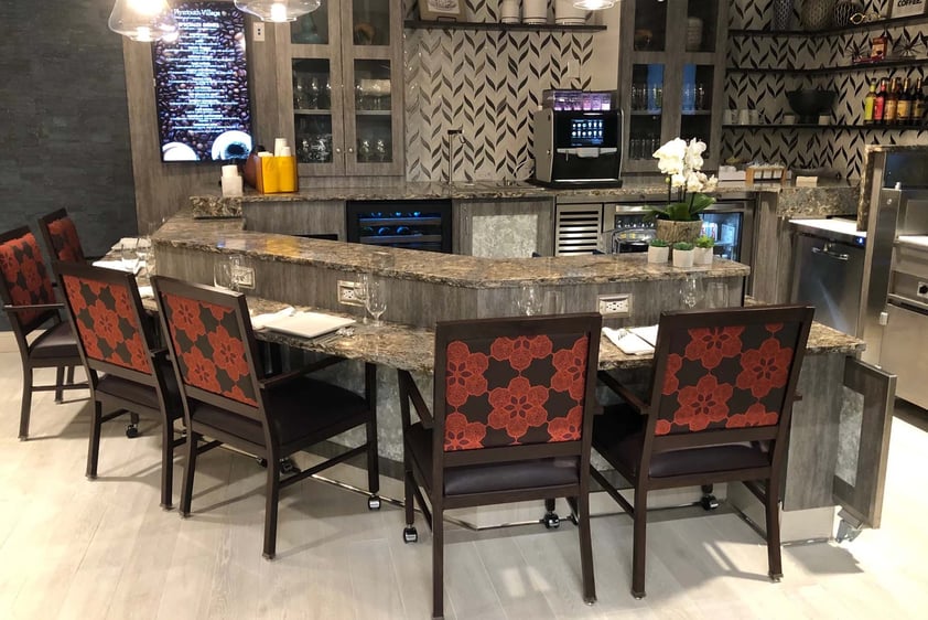 Wine bar at Plymouth Village