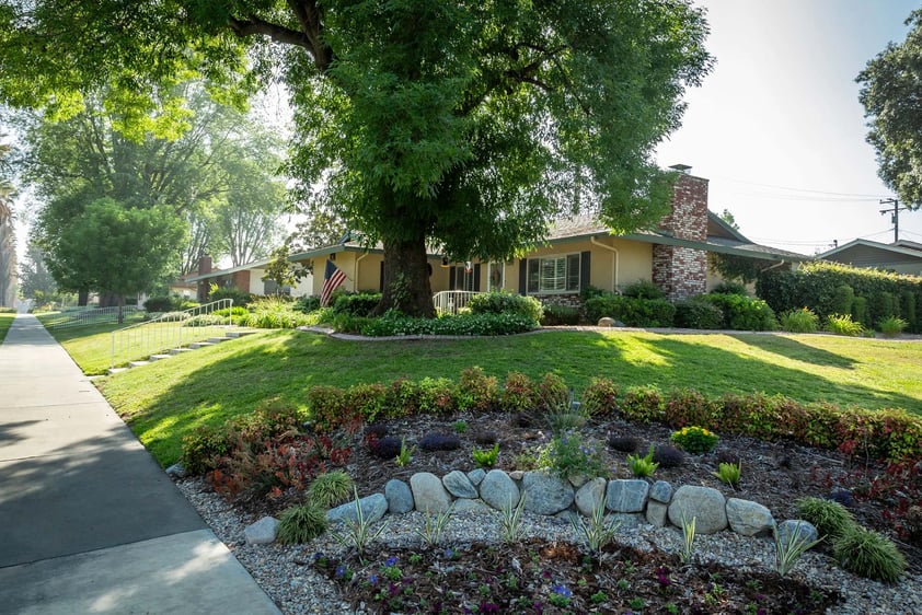 Exterior of a home at Plymouth Village