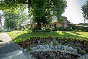Large lot of a Plymouth Village home
