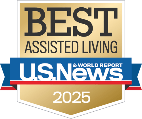 U.S. News & World Report 2025 Best Assisted Living badge