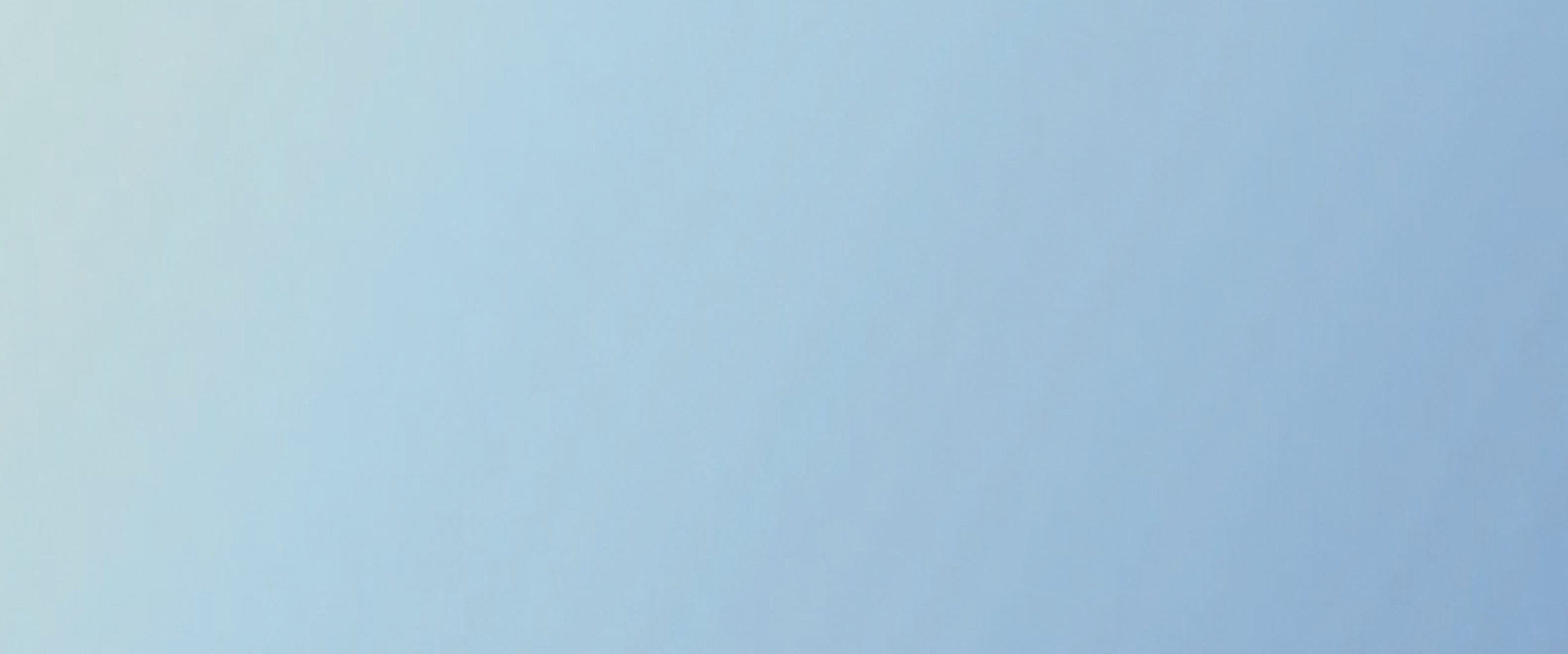 Gradient background from light blue to darker blue.