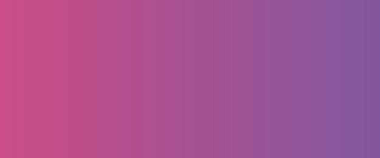 A pink to purple gradient background.