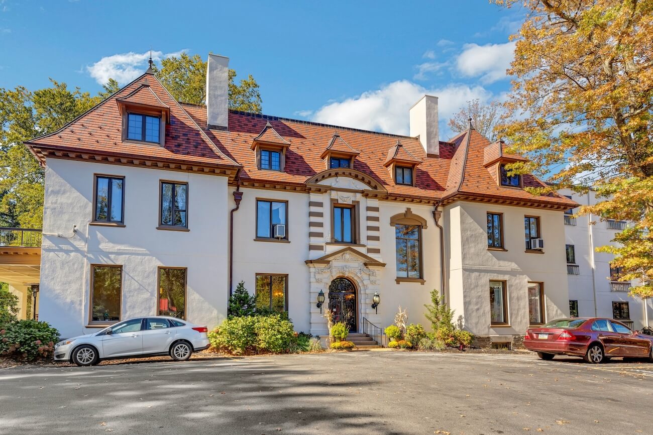 front of the Mansion