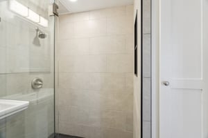 Redwood Terrace shower