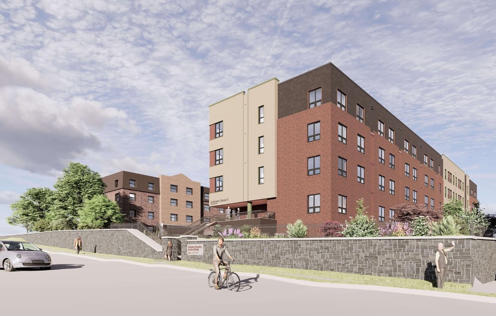 Rendering of Ardmore House II exterior