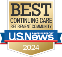 Best continuing care retirement community 2024 - badge 