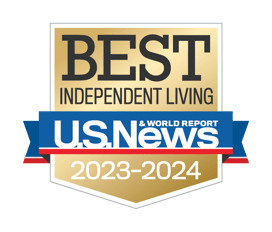 Best Independent Living badge from U.S. News & World Report, 2023-2024