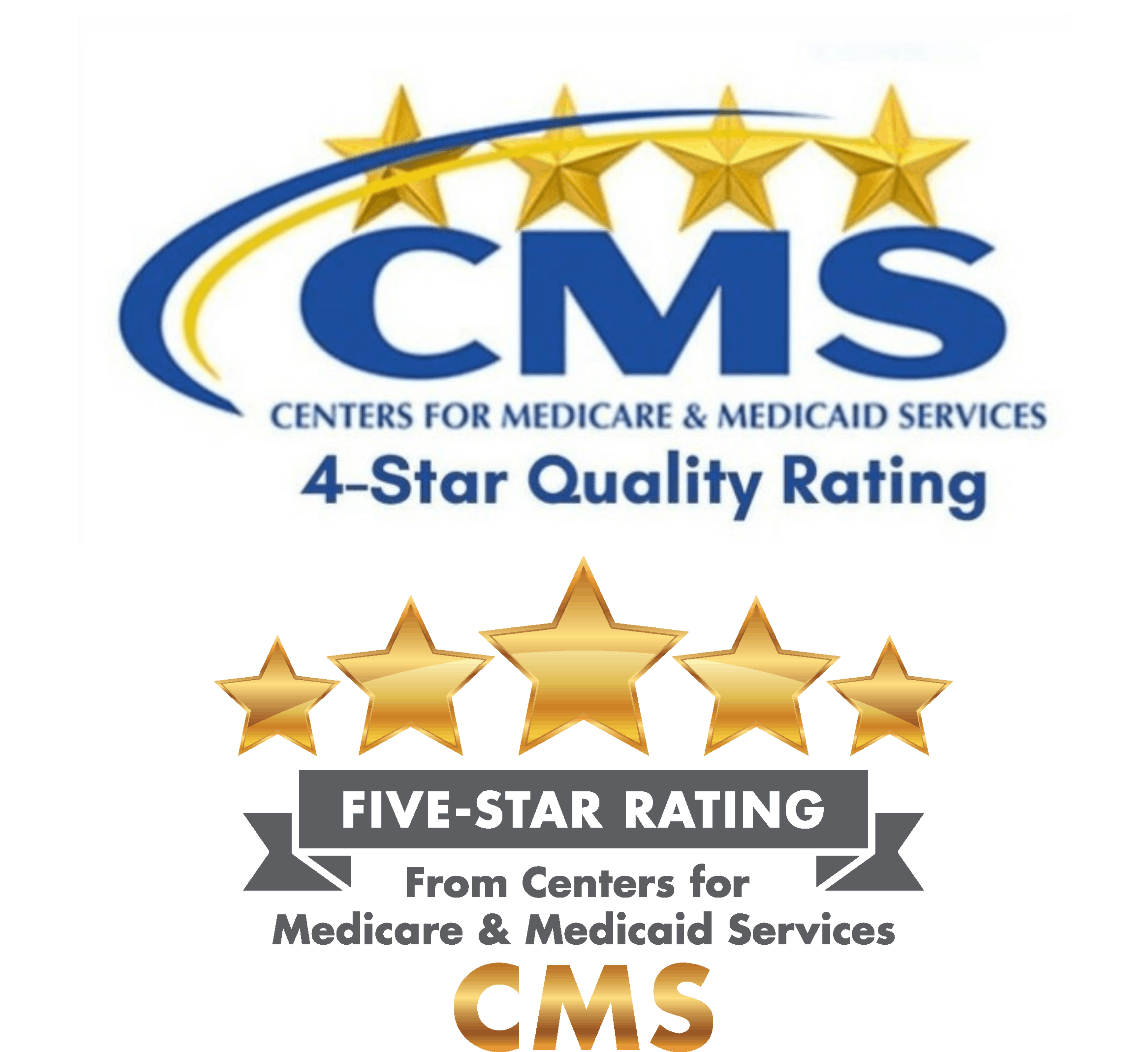 CMS 4 Star and CMS 5 Star Badges