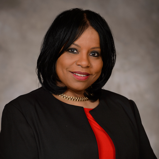 Headshot of Brenda Torres-Wells, director of life enrichment at The Mansion at Rosemont