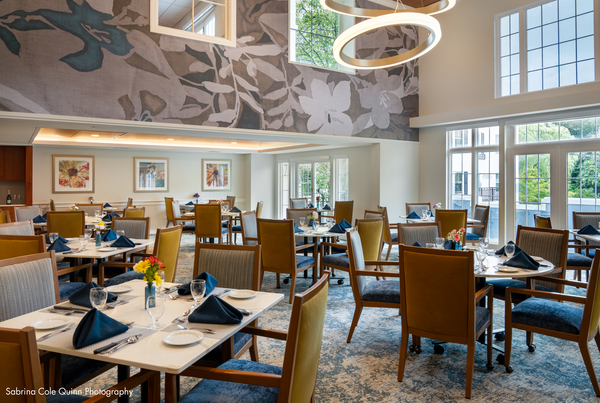 Dining room at Springhouse bistro