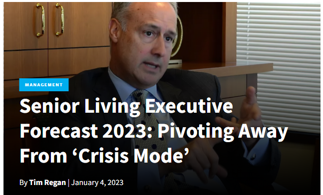 John Cochrane featured in Senior Housing News 2023 forecast