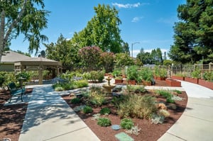 Garden of The Terraces of Los Gatos