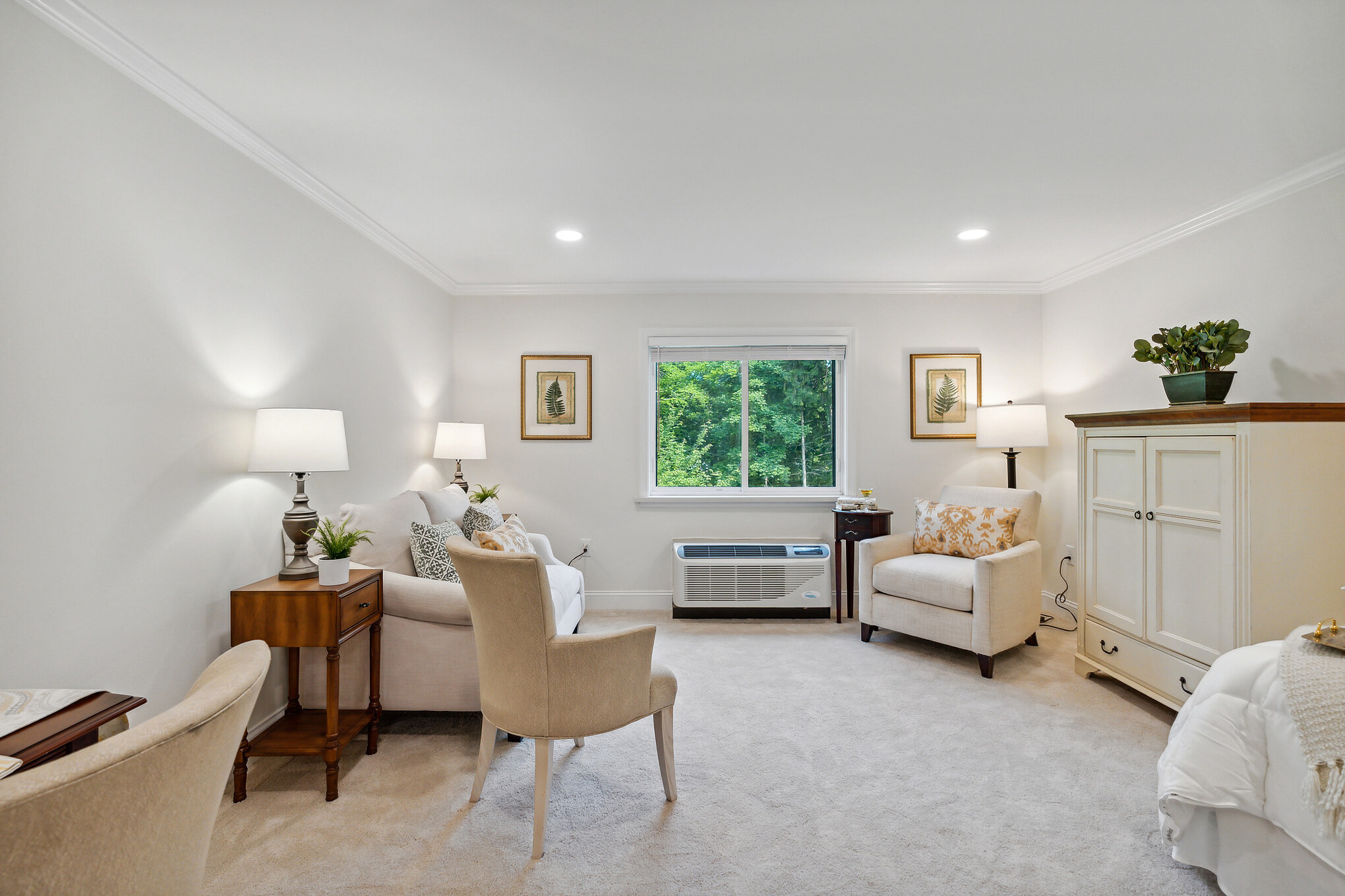 Room with big window
