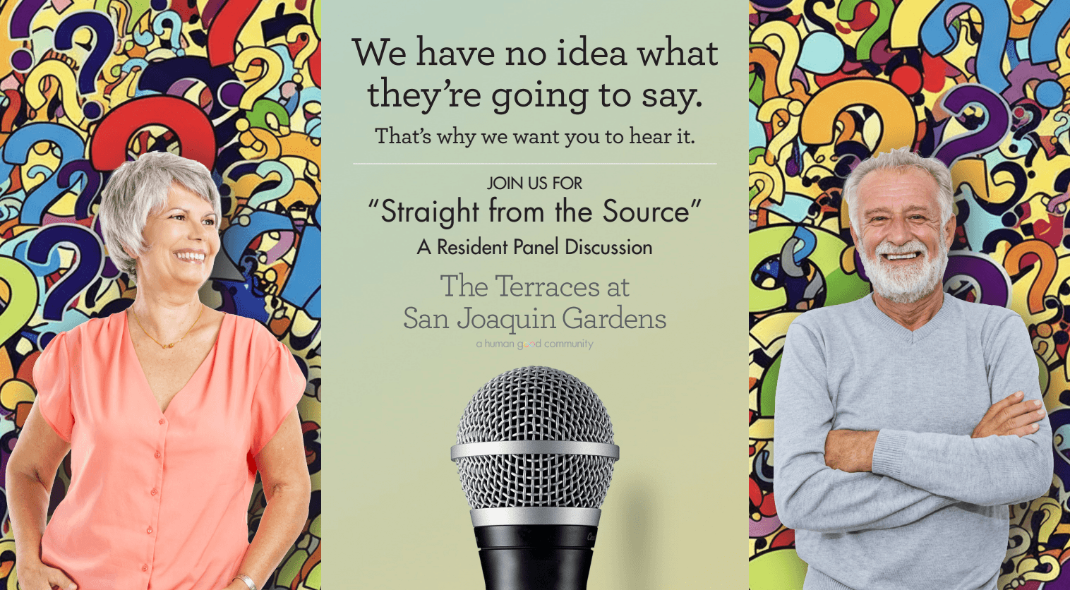 Graphic showcasing the upcoming event at The Terraces at San Joaquin Gardens Graphic showcasing the upcoming event at The Terraces at San Joaquin Gardens