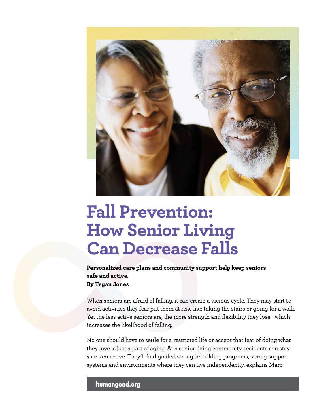 Fall Prevention How Senior Living Can Decrease Falls Guide Book Cover Fall Prevention How Senior Living Can Decrease Falls Guide Book Cover