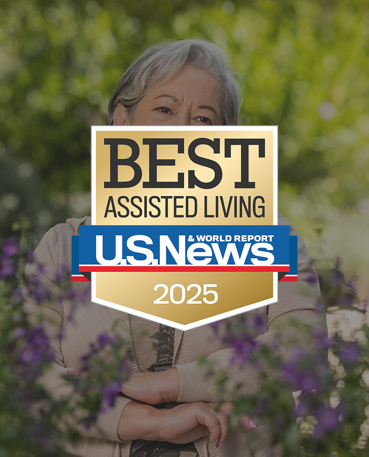 Best Assisted Living Community 2025 badge from U.S. News & World Report
