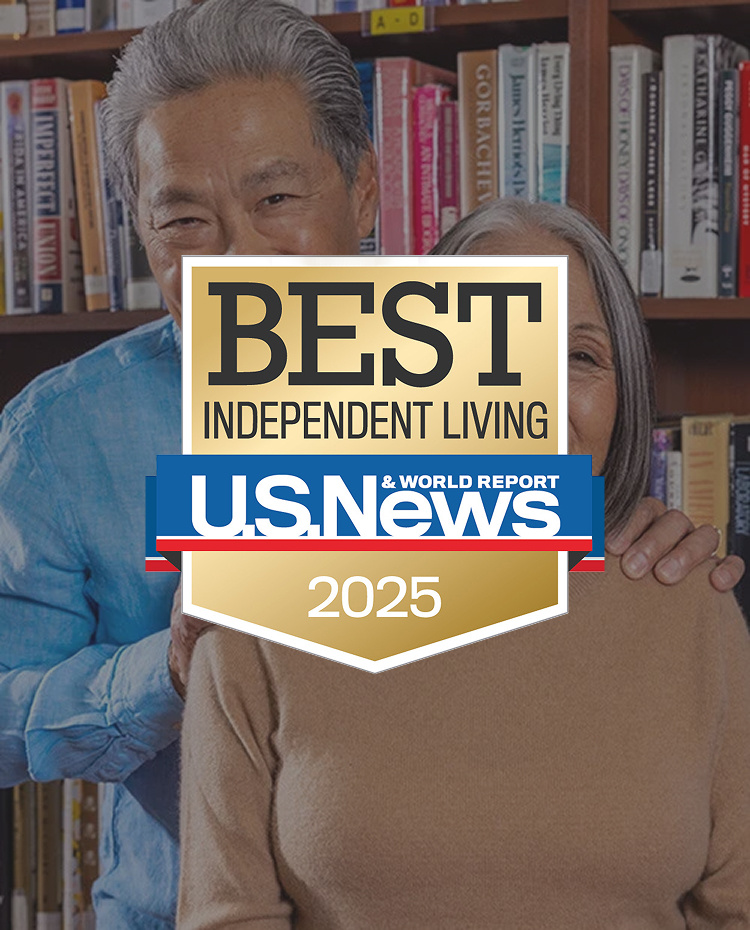 Best Independent Living Community 2025 badge from U.S. News & World Report