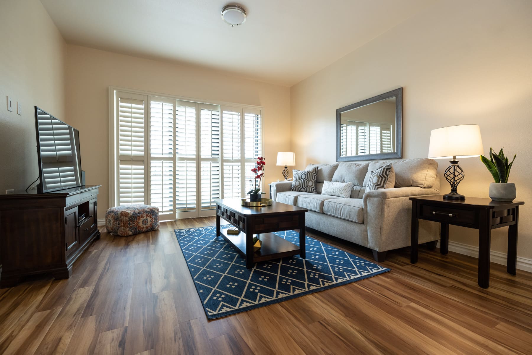 Living room of an apartment at Las Ventanas