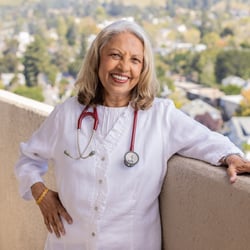 photo of Hezla, resident of HumanGood community Piedmont Gardens