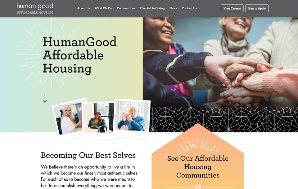 HumanGood launches new Affordable Housing website
