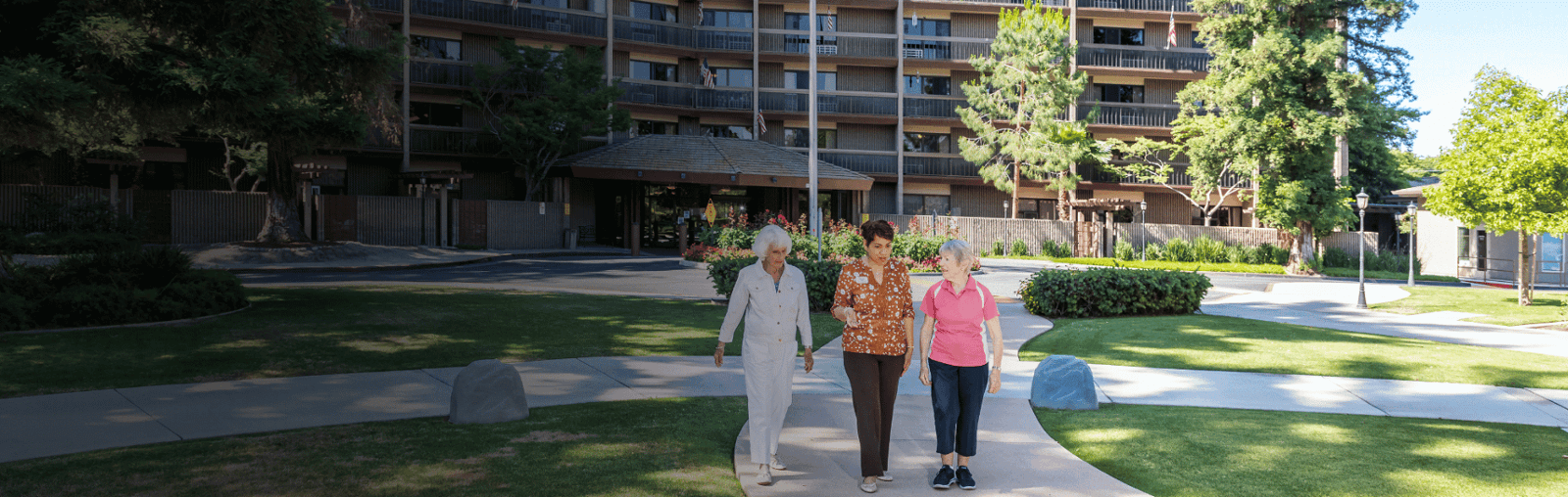 Ladies walking together