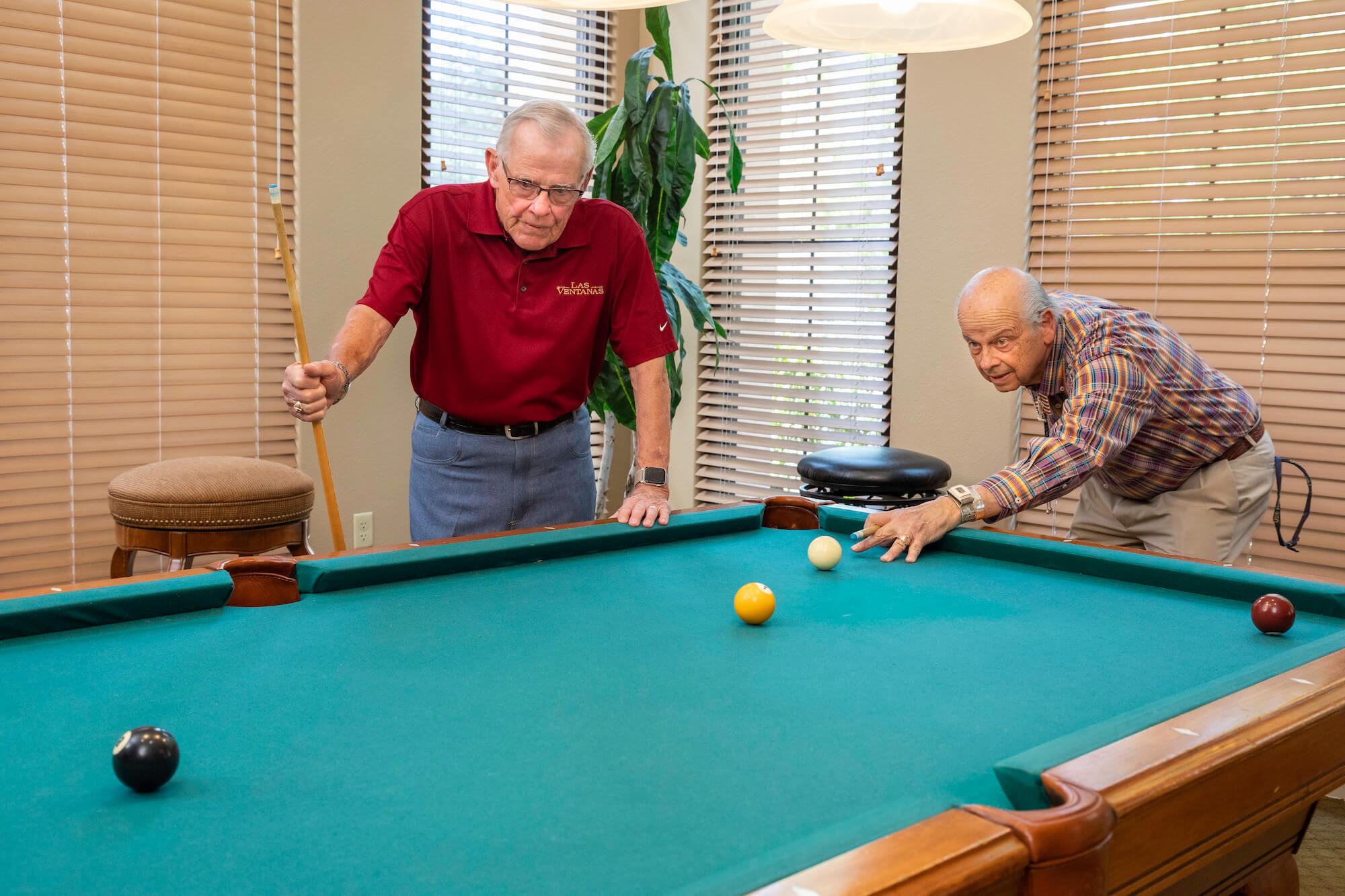9 - playing pool