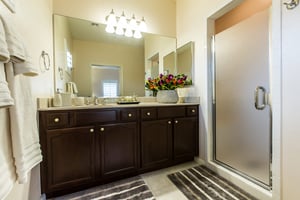 Bathroom of an apartment at Las Ventanas