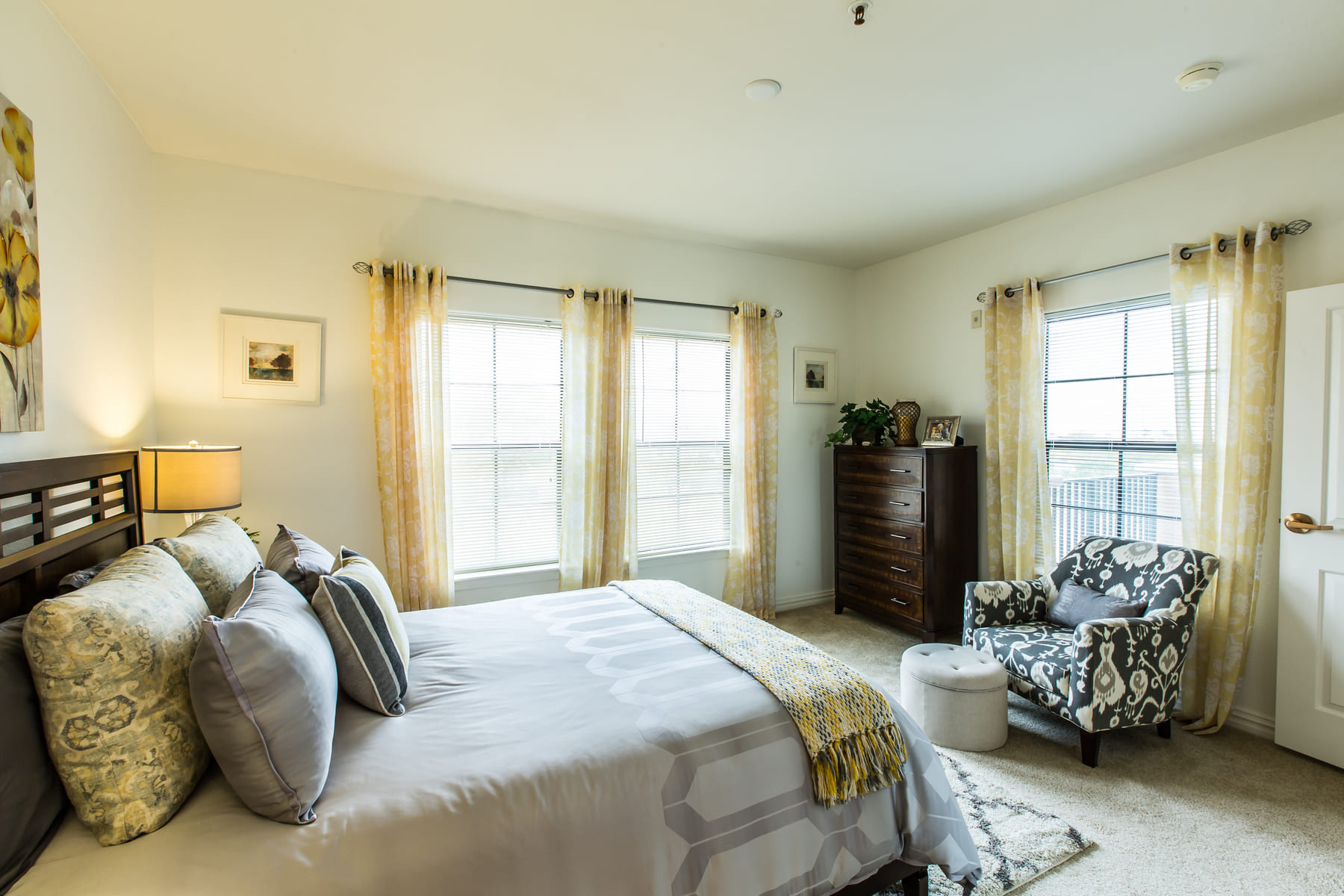 Bedroom of an apartment at Las Ventanas