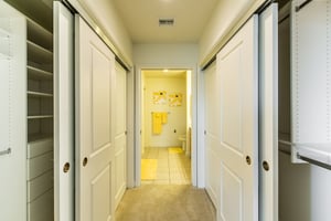 Closet of an apartment at Las Ventanas