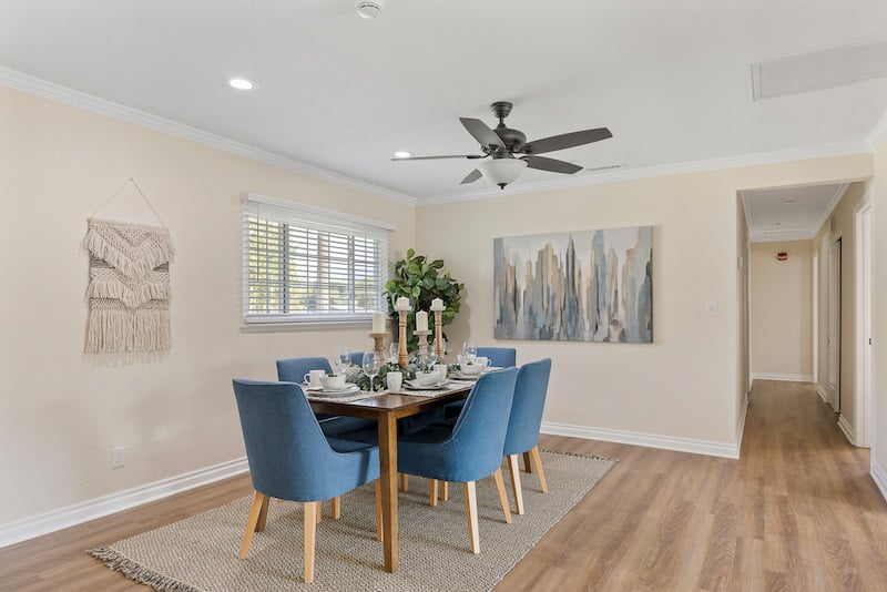 Dining area