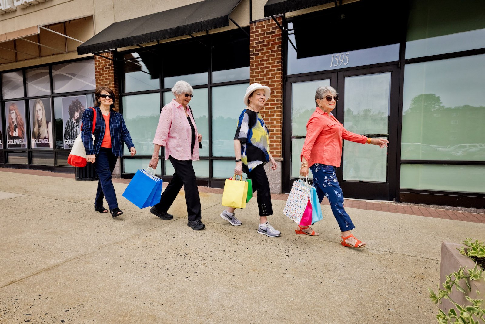 women walking