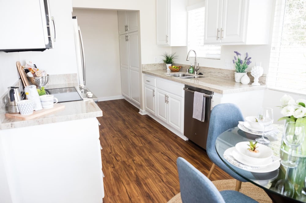 white kitchen