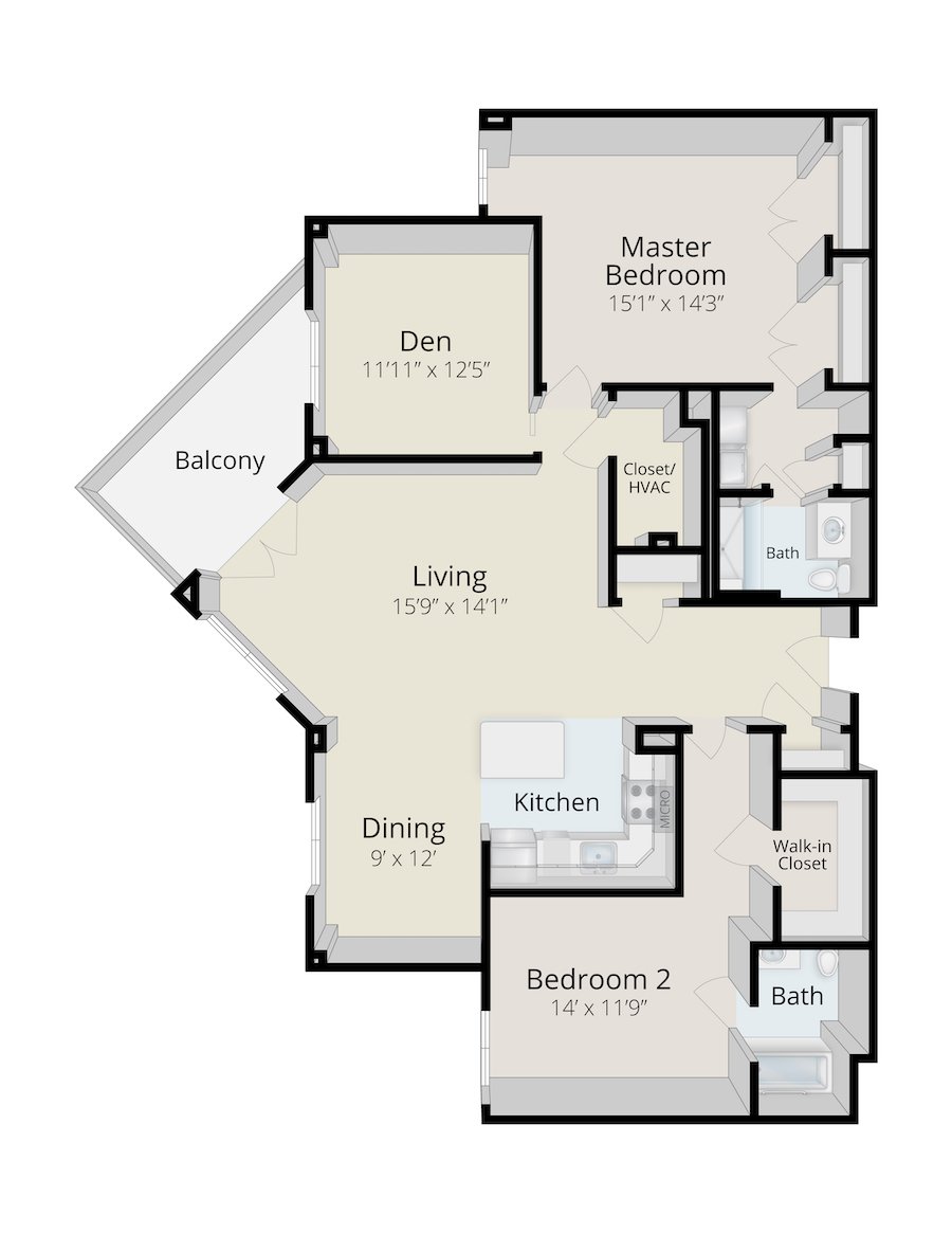 Rydal-park-residence-Parkside_TwoBedroomwithDen_1500SF_3D