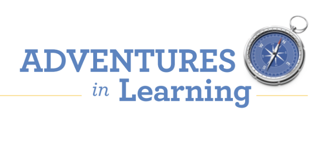 Adventures in Learning speaker series graphic. Adventures in Learning speaker series graphic.